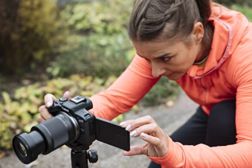 Canon RF-S 55-210mm F5-7.1 IS STM Lens - Telephoto Zoom Lens | 4.5-stop Optical Image Stabilizer | Travel, Sports Photography and Vlogging | Canon EOS R APS-C Camera Compatible