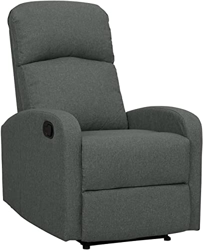 - EVRE Recliner Arm Chair | Adjustable Leg Rest | Reclining Functions Fabric -