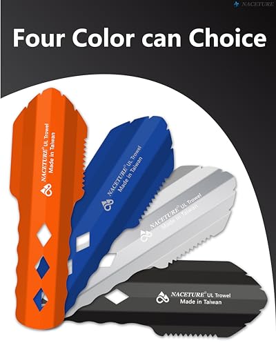 - NACETURE Ultralight Backpacking Trowel | Aluminum Shovel -