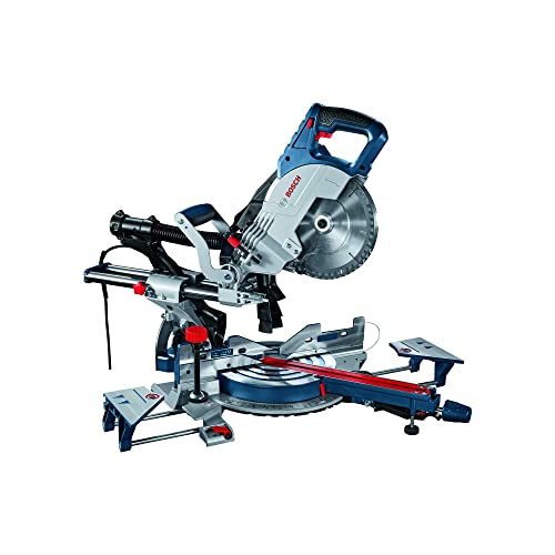 Bosch Professional GCM 8 SJL Sliding mitre Saw (sawblade-Ø: 216 mm, incl. clamp, 1 x Circular Saw Blade, Optiline Wood, in Cardboard Box)