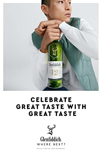 - Glenfiddich 12 Year Old Single Malt Scotch Whisky | 70cl -