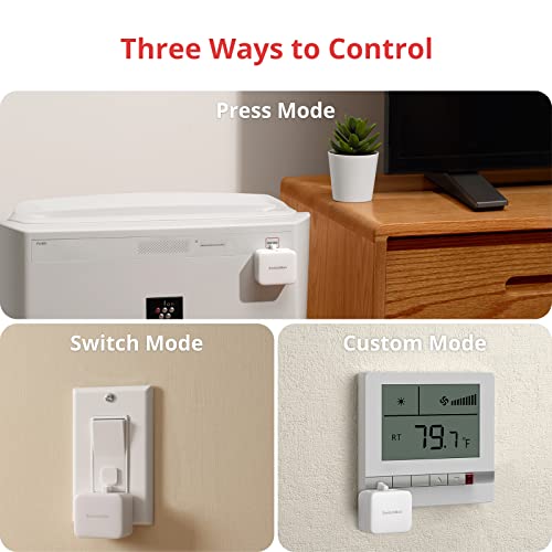 - SwitchBot Smart Switch Button Pusher | Fingerbot for Automatic Light Switch | Timer and APP Bluetooth Remote Control -
