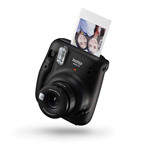 - Instax mini 11 Instant Camera Charcoal Gray | Built in Flash and Selfie Lens -