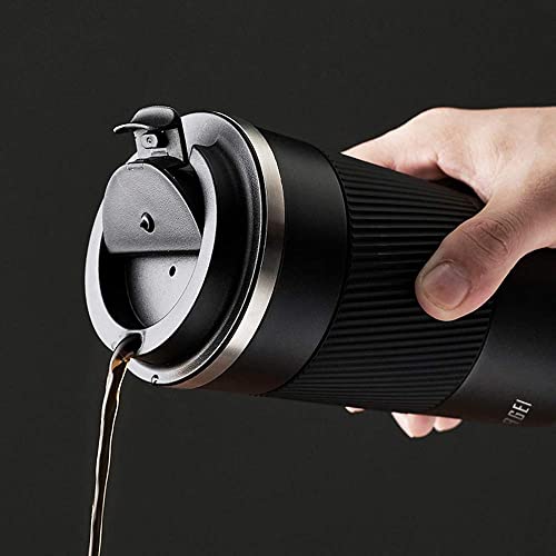 - HASAGEI Travel Mug | Insulated Coffee Cup with Leakproof Lid | Vacuum Insulation Stainless Steel Bottle -