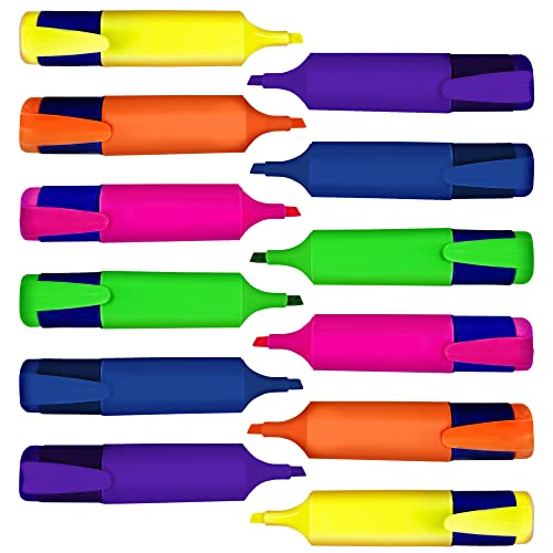 - SOL 12pk Highlighters | Chisel Tip Marker Pen | Highlighter Pens Multipack -
