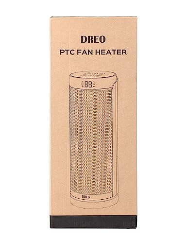 - Dreo 16 Inch Space Portable Heater | 1800W Silent Ceramic Electric Heater Low Energy | 3-Mode 3-Speed -