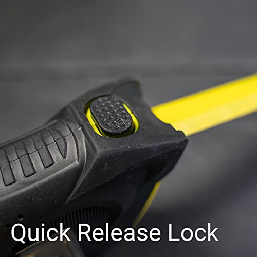 - Rolson 50535 | 5 m x 19 mm | Tape Measure | Yellow & Black -
