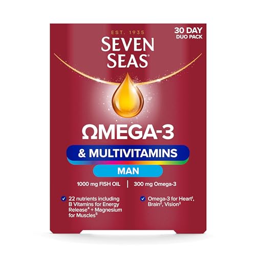 - Seven Seas Omega-3 | Multivitamins Man | B Vitamins and Magnesium -