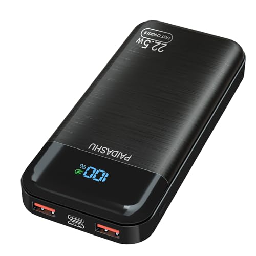 - Power Bank 27,000mAh | PD3.0 QC4.0 22.5W | Fast Charging PD20W USB C PowerBank -