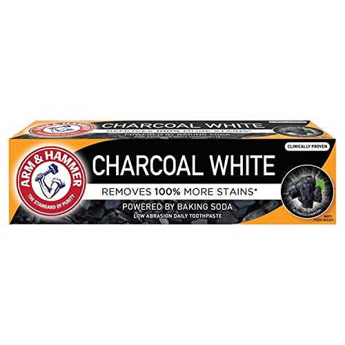 Arm & Hammer Charcoal White Toothpaste, 75ml