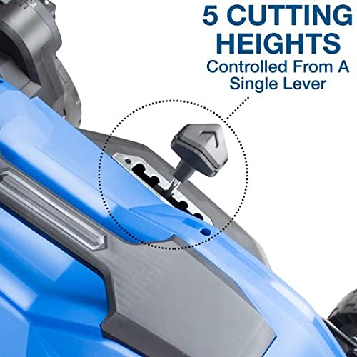 - Hyundai HYM3800E 1600W 230V Corded Electric Rotary Lawnmower with Rear Roller | 38cm Cutting Width | Mulching |30L Grass Box | 5 Cutting Heights | 10M Power Cable -