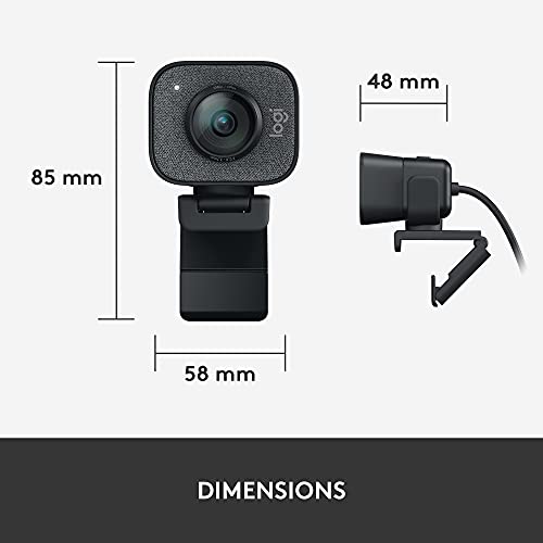 - Logitech StreamCam | Live Streaming Webcam | Youtube and Twitch | Full 1080p HD 60fps | USB-C Connection -