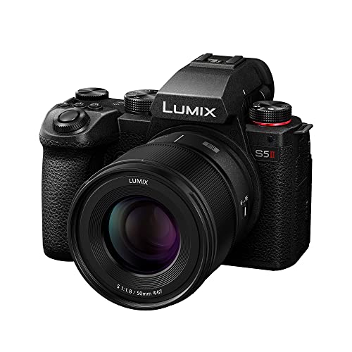 - Panasonic LUMIX S5II Full Frame Mirrorless Camera Kit with New Phase Hybrid AF -