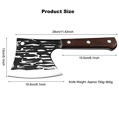 - Fubinaty 6 Inch Chef's Knife | Handmade Forged Thickened Kitchen Knive -