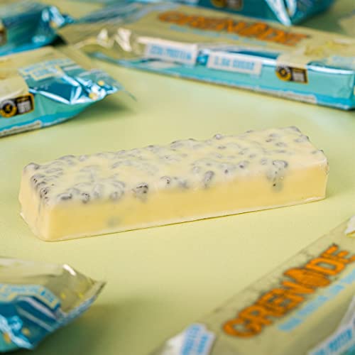 - Grenade High Protein Low Sugar Bar | White Chocolate Cookie | 12 x 60 g -