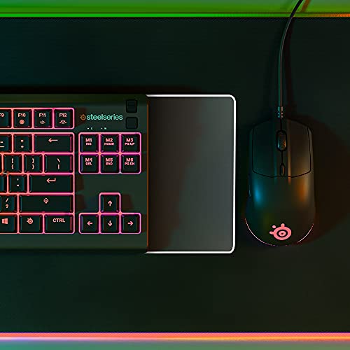 - SteelSeries Apex 3 TKL | RGB Gaming Keyboard | Tenkeyless Compact Esports Form -