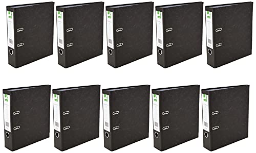 - Q-Connect Lever Arch File | A4 Black | (10 Pack) KF20001 -