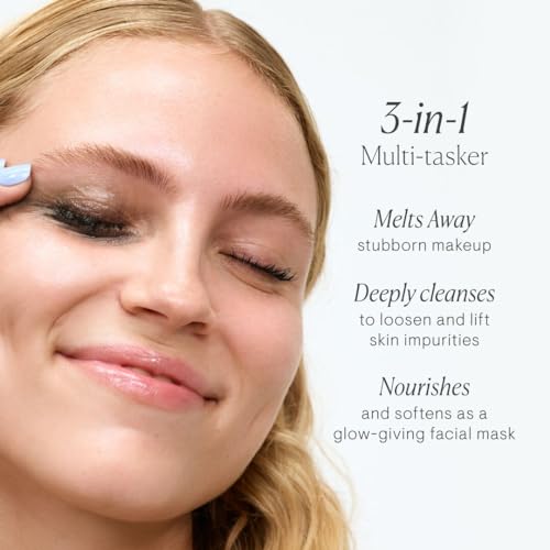 - ELEMIS Pro-Collagen Cleansing Balm | 3in1 Melting Facial Cleanser For Deep Cleansing Wash -