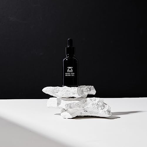 - ZOUSZ Black Oud Beard Oil for Men, Beard Moisturizer & Conditioner, Non-Greasy Men's Beard Care Essential