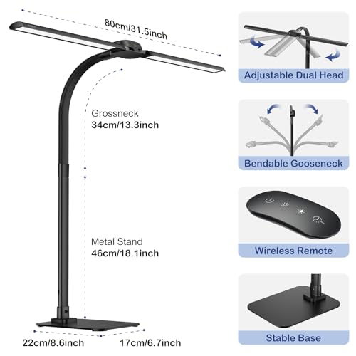 - LED Desk Lamp | 24W Bright Desk Lamp -