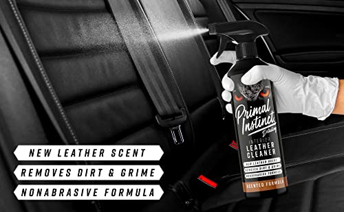 - Primal Instinct Car Leather Cleaner | Restores & Conditions Seats, Dashboards and Trim | 500ml -