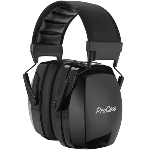 - ProCase Ear Defenders | SNR 36dB Professional Hearing Protection -