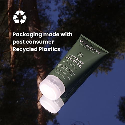 - ManCave Caffeine Shampoo for Men | Support and Encourage Healthy Hair Growth -