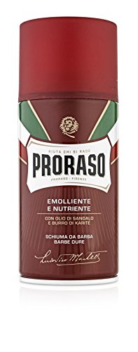 - Proraso Red Nourish Shaving Foam | 300 ml -