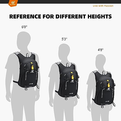 - SKYSPER Small Hiking Backpack | 15L Travel Backpack | Lightweight Bag | Water Resistant -