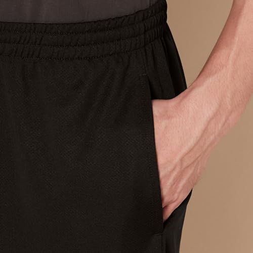 Amazon Essentials Men's Performance Tech Loose-Fit Shorts (Available in Big & Tall), Pack of 2, Black, M