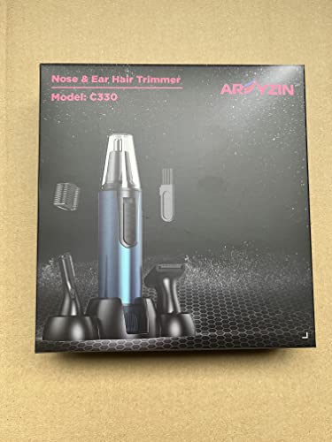 - Rechargeable Nose Trimmer | 2024 Painless Nose Hair Trimmer -