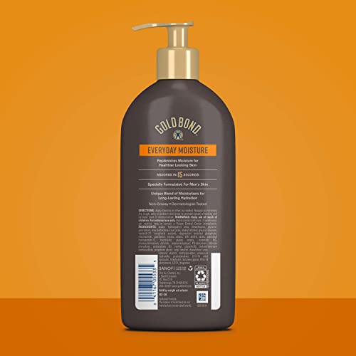 - Gold Bond Men's Everyday Essentials Lotion | 14.5 Ounce -