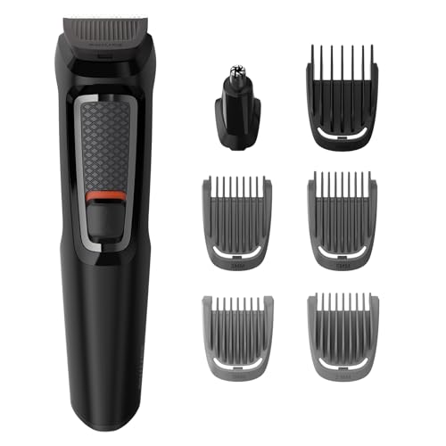 - Philips 7-in-1 All-In-One Trimmer | Series 3000 Grooming Kit for Beard & Hair -
