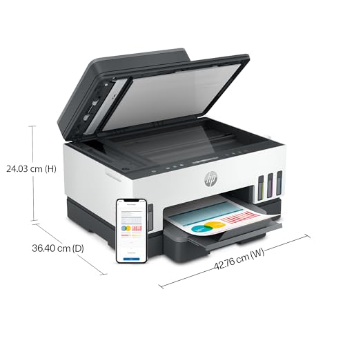 - HP 28B75A Smart Tank 7305 Wireless All-in-One Printer -
