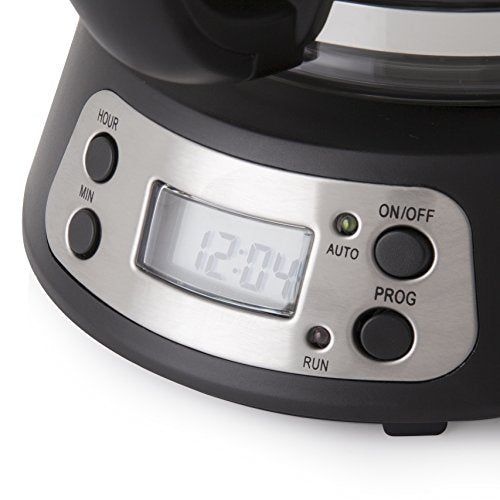 - Swan Programmable Coffee Maker | Keep Warm Function | LCD Timer | 750ml | 700W | Black -