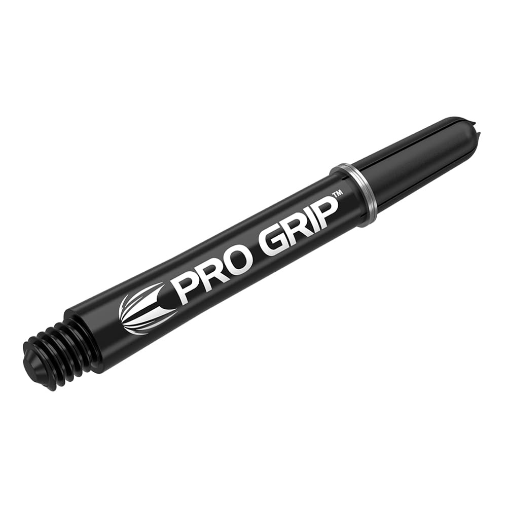 - TARGET Darts | 3 x Sets of Black Pro Grip Shaft Short | 9 in Total -