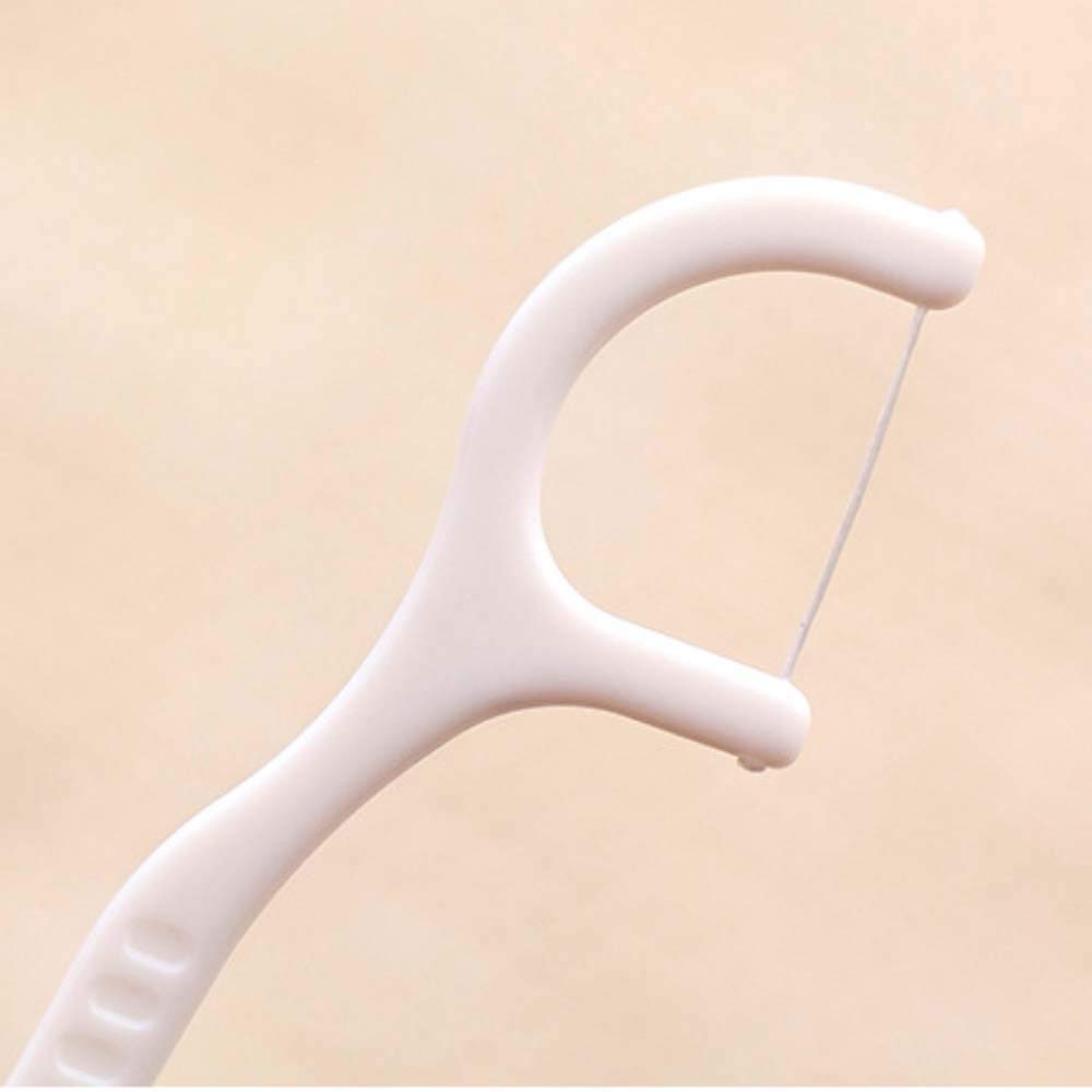 - HouChanges Floss Sticks Dental Floss Picks Complete Clean -