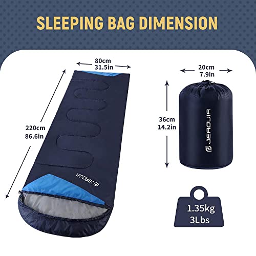 - Sleeping Bags for Adults | Backpacking Lightweight Waterproof | 3 Seasons -
