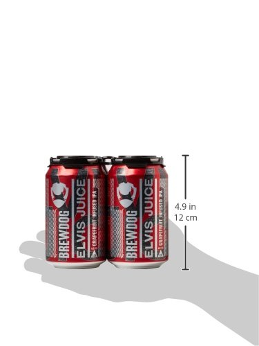Brew Dog Elvis Juice Grapefruit Ipa, 4 x 330ml