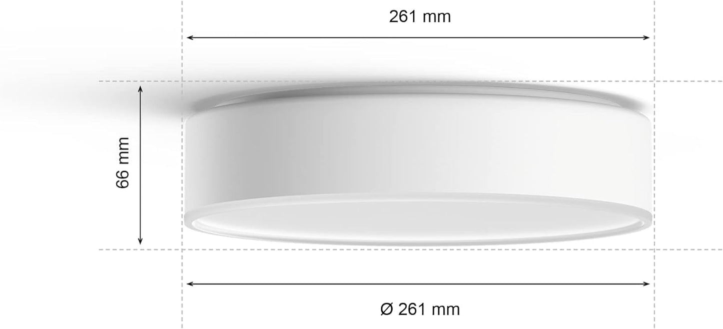 - Philips Hue NEW Infuse White and Colour Ambiance Smart Ceiling Light -