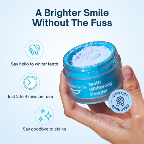 - MySweetSmile | Dentist-Approved Teeth Whitening Powder -