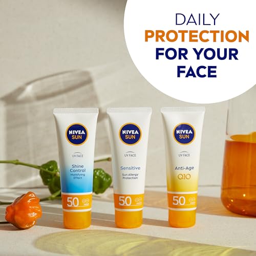 - NIVEA Sun UV Face Shine Control SPF 50 Cream | (50ml) -