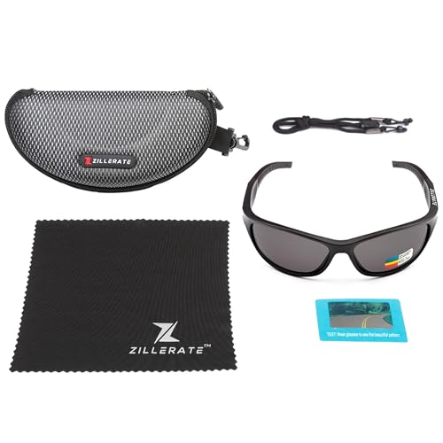 - ZILLERATE Polarised Sunglasses for Men & Women, Polarized Sports Sun Glasses
