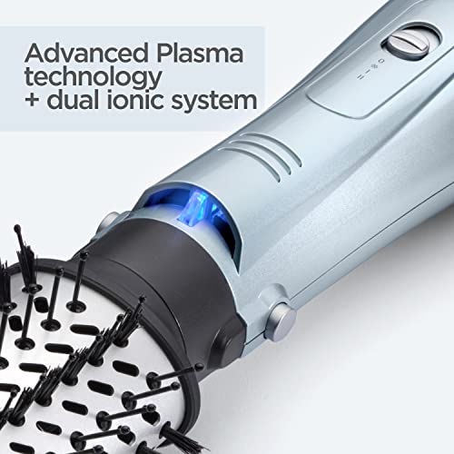 BaByliss Hydro-Fusion 4-in-1 Hair Dryer Brush, 1000W, Air styler, Dry, Smooth, Volume, Straighten in one step