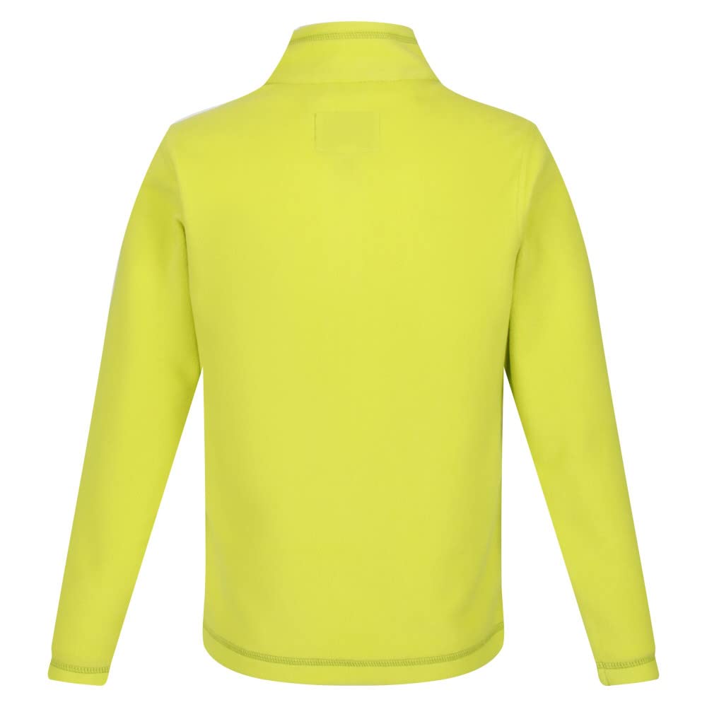 - Regatta Boys Kids' Hot Shot Ii Half Zip Fleece Sweater | Bright Kiwi -