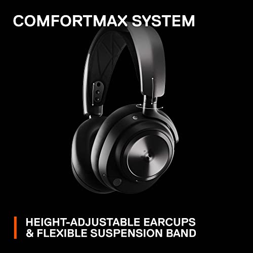 - SteelSeries | Arctis Nova Pro Wireless Multi-System Gaming Headset |  Active Noise Cancellation | ClearCast Gen 2 Mic - PC, PS5, PS4, Switch, Mobile -