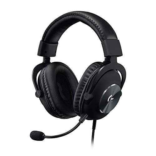 - Logitech G PRO X Gaming-Headset | Corded | Over-Ear Headphones with Blue VO!CE Mic -