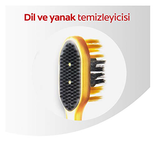 COLGATE 360 Degree Charcoal Soft Toothbrush 100 g, Gold, 1 Count