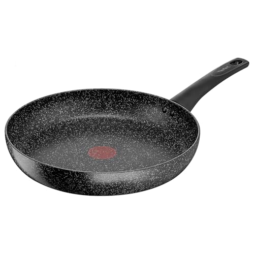 - Tefal | Titanium Stone Strength Frying Pan 30cm | High-Performance Non-Stick Coating | Metal Spatula Safe -