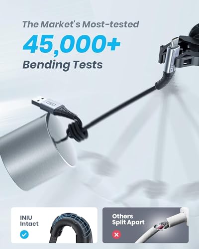 - INIU USB C Charger Cable | 2m | Type C Cable Fast Charging -